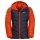 Jack Wolfskin Winterjacke Zenon (winddicht, wasserabweisend, PFC-frei) orangerot/blau Kinder/Jugendliche (164-176)