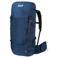 Jack Wolfskin Trekkingrucksack Highland Trail (Mehrtagestouren) 55+5 Liter dunkelblau