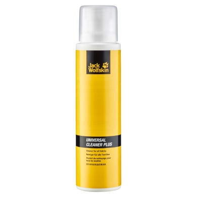 Jack Wolfskin Imprägnierspray Universal Cleaner Plus - Universalwaschmittel für alle Funktionsmaterialien - 1 Dose 300ml