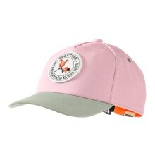 Jack Wolfskin Basecap SmileyWorld Badge Cap pink/grau Kinder