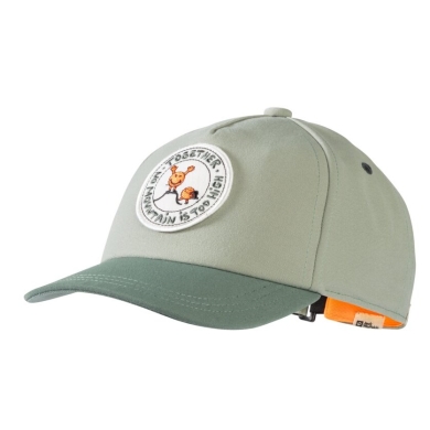 Jack Wolfskin Basecap SmileyWorld Badge Cap mintgrün Kinder