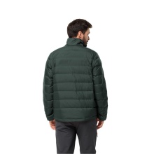 Jack Wolfskin Winter-Daunenjacke Ather Down (winddicht, wasserabweisend, atmungsaktiv) dunkelolivgrün Herren