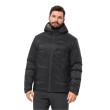 Jack Wolfskin Winter-Daunenjacke Cyrox 2-Lagen Down (winddicht, wasserabweisend) schwarz Herren