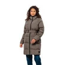 Jack Wolfskin Winter-Daunenmantel Frozen Lake Coat (winddicht, wasserabweisend, atmungsaktiv) braun Damen