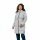 Jack Wolfskin Winter-Daunenmantel Frozen Lake Coat 2023 (winddicht, wasserabweisend, atmungsaktiv) hellgrau Damen