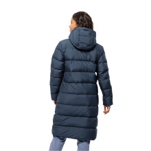 Jack Wolfskin Winter-Daunenmantel Frozen Palace Coat (winddicht, wasserabweisend) nachtblau Damen