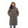 Jack Wolfskin Winter-Daunenmantel Frozen Palace Coat 2023 (winddicht, wasserabweisend) braun Damen