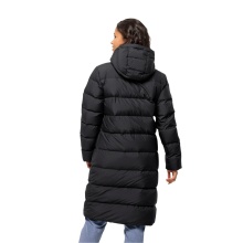 Jack Wolfskin Winter-Daunenmantel Frozen Palace Coat 2023 (winddicht, wasserabweisend) schwarz Damen