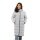 Jack Wolfskin Winter-Daunenmantel Frozen Palace Coat 2023 (winddicht, wasserabweisend) hellgrau Damen