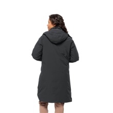 Jack Wolfskin Winter-Daunenmantel Luisenplatz Coat (wasserdicht, winddicht) phantomgrau Damen