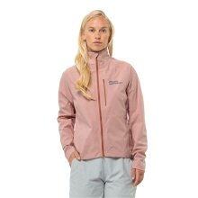 Jack Wolfskin Fahrrad-Regenjacke Gravex 2.5-Lagen (wasserdicht, winddicht) rosa Damen