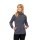 Jack Wolfskin Fleecejacke Baiselberg Hooded Full Zip (Kapuze, elastisch, schnelltrocknend) grau Damen