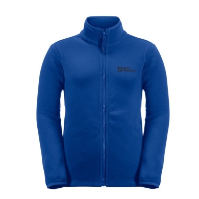 Jack Wolfskin Fleecejacke Taunus (schnelltrocknend, atmungsaktiv) royalblau Kinder