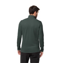 Jack Wolfskin Fleecepullover Kolbenberg Half-Zip (hochelastisch) dunkelolivgrün Herren