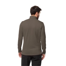 Jack Wolfskin Fleecepullover Kolbenberg Half-Zip (hochelastisch) braun Herren