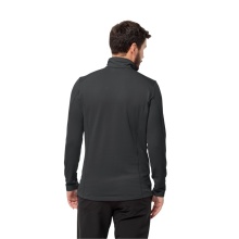 Jack Wolfskin Fleecepullover Kolbenberg Half-Zip (hochelastisch) phantomgrau Herren