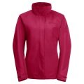 Jack Wolfskin Ganzjahresjacke Geisshorn 3in1 (wasser/winddicht, atmungsaktiv, warm) cranberryrot Damen