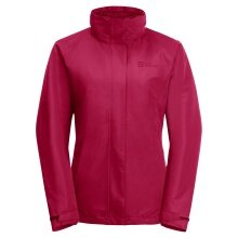 Jack Wolfskin Ganzjahresjacke Geisshorn 3in1 (wasser/winddicht, atmungsaktiv, warm) cranberryrot Damen