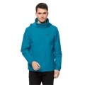 Jack Wolfskin Regenjacke Stormy Point 2-Lagen (Wetterschutzjacke, wasser-/ winddicht, atmungsaktiv) everestblau Herren