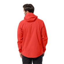 Jack Wolfskin Wanderjacke-/Regenjacke Elsberg 2.5L (sehr atmungsaktiv, wasserdicht, winddicht) rot Herren