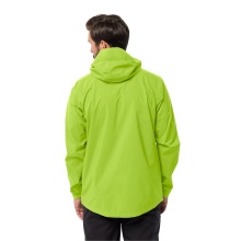 Jack Wolfskin Wanderjacke-/Regenjacke Elsberg 2.5L (sehr atmungsaktiv, wasserdicht, winddicht) limegrün Herren