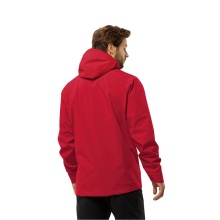 Jack Wolfskin Wanderjacke-/Regenjacke Highest Peak 3-Lagen (wasserdicht, winddicht, atmungsaktiv) rot Herren