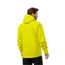 Jack Wolfskin Wanderjacke-/Regenjacke Highest Peak 3-Lagen (wasserdicht, winddicht, atmungsaktiv) lemongelb Herren