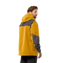 Jack Wolfskin Wanderjacke-/Regenjacke Jasper 2-Lagen (Wetterschutzjacke, wasserdicht, winddicht) currygelb Herren