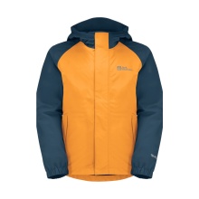 Jack Wolfskin Regenjacke Tucan (leicht, winddicht, wasserdicht) orange Kinder