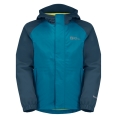 Jack Wolfskin Regenjacke Tucan (leicht, winddicht, wasserdicht) everestblau Kinder