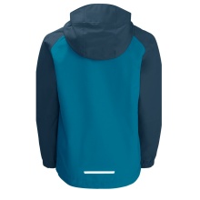 Jack Wolfskin Regenjacke Tucan (leicht, winddicht, wasserdicht) everestblau Kinder