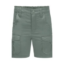 Jack Wolfskin Freizeit-Reisehose Treasure Hunter Short (leicht, robust und elastisch) kurz hedgegrün Kinder