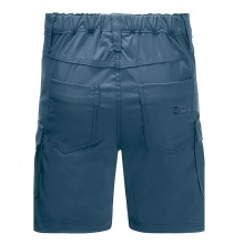 Jack Wolfskin Freizeit-Reisehose Treasure Hunter Short (leicht, robust und elastisch) kurz dunkelblau Kinder