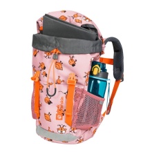 Jack Wolfskin Kinder-Wanderrucksack Smileyworld Waldspieler (für Kinder ab 6 Jahren) pink/orange 16 Liter