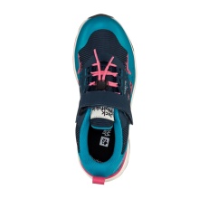 Jack Wolfskin Wanderschuhe Villi Hiker Texapore Low (wasserdicht, atmungsaktiv) darkblau/pink Kinder