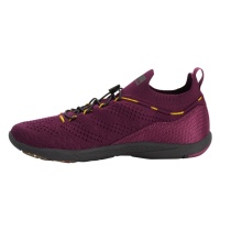 Jack Wolfskin Sneaker Spirit Knit Low (Alltagschuhe, leicht und flexible Sohle) weinrot Damen