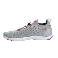 Jack Wolfskin Sneaker Spirit Knit Low (Alltagschuhe, leicht und flexible Sohle) silbergrau Damen