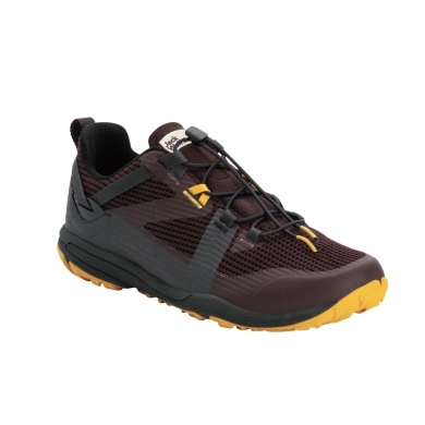 Jack Wolfskin Sneaker Spirit Low (Multifunktionsschuhe, leicht und flexible Sohle) burgundrot Herren