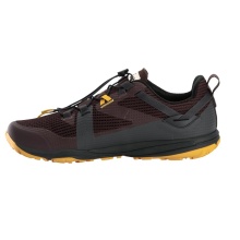 Jack Wolfskin Sneaker Spirit Low (Multifunktionsschuhe, leicht und flexible Sohle) burgundrot Herren