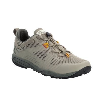 Jack Wolfskin Sneaker Spirit Low (Multifunktionsschuhe, leicht und flexible Sohle) mistygrün Herren