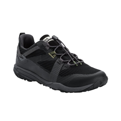 Jack Wolfskin Sneaker Spirit Low (Multifunktionsschuhe, leicht und flexible Sohle) schwarz Herren