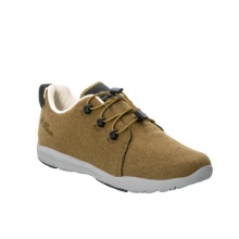 Jack Wolfskin Sneaker Spirit Wool Low (leichte, flexible Sohle) braun Damen