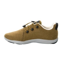 Jack Wolfskin Sneaker Spirit Wool Low (leichte, flexible Sohle) braun Damen