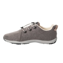 Jack Wolfskin Sneaker Spirit Wool Low (leichte, flexible Sohle) braun Herren