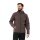 Jack Wolfskin Softshelljacke Bornberg Hoody (Kapuze, winddicht, wasserabweisend) weinrot Herren