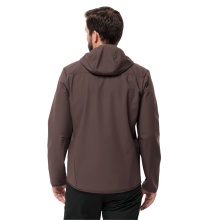 Jack Wolfskin Softshelljacke Bornberg Hoody (Kapuze, winddicht, wasserabweisend) weinrot Herren