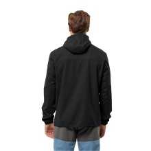 Jack Wolfskin Softshelljacke Feldberg Hoody (winddicht, wasserabweisend) schwarz Herren