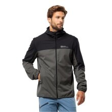 Jack Wolfskin Softshelljacke Feldberg Hoody (winddicht, wasserabweisend) dunkelgrau Herren