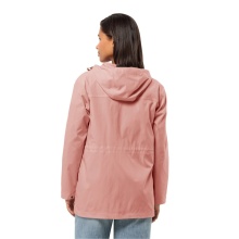 Jack Wolfskin Softshellmantel Desert Wind (winddicht, wasserabweisend) rosa Damen