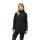 Jack Wolfskin Softshellmantel Windhain Coat (winddicht, wasserabweisend, atmungsaktiv) schwarz Damen